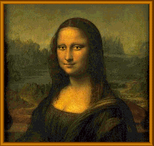 Suspicious Mona Lisa
